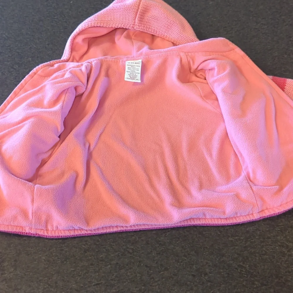 Gymboree Pink Knit Hoodie